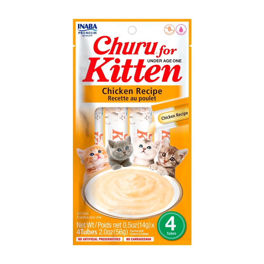 inaba churu kitten pollo